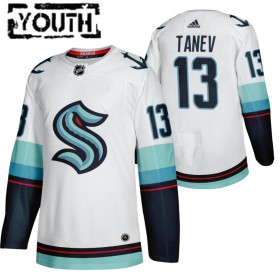 Seattle Kraken Brandon Tanev 13 2021-22 Wit Authentic Shirt - Kinderen